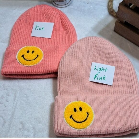 Melody Beanies Smiley Face, Various colors available GREAT GIFT IDEA ADO… - Picture 1 of 16